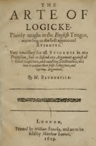 Book Cover: The Art of Logic