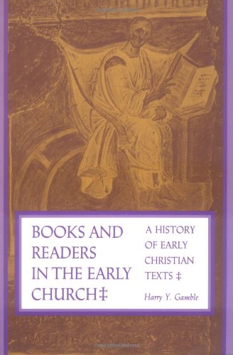 Book Cover: Books & Readers in the Early Church