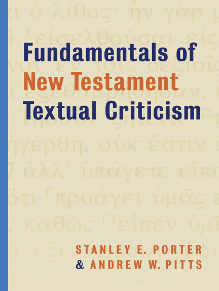Book Cover: Fundamentals of New Testament Textual Criticism