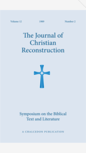 Book Cover: JCR Vol. 12 No. 02: Symposium on the Biblical Text and Literature